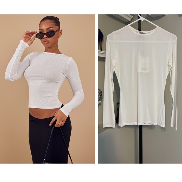 MaxMara Tops - Max Mara
Long sleeved stretch jersey top